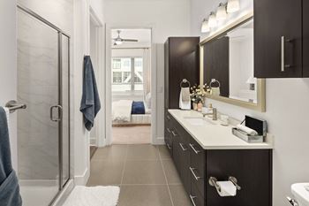 Spa-inspired bathrooms